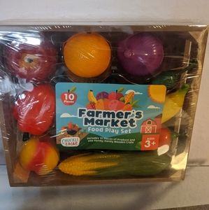 Farmers Market Food Play Set
